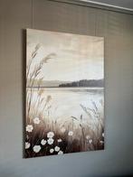 Groot canvas schilderij, Ophalen