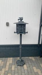 Ijzere vogel huisje/ voerhuisje, Ophalen of Verzenden, Zo goed als nieuw, IJzer