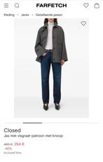 Closed Short mouliné coat mt Large 40/42 Nieuw!, Verzenden, Nieuw, Maat 42/44 (L), Grijs