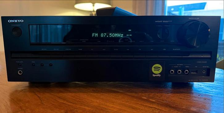 Onkyo TX-NR535 Receiver - Zwart, Audio, Tv en Foto, Versterkers en Receivers, Gebruikt, 5.1, 60 tot 120 watt, Onkyo, Ophalen