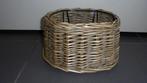 ovalen rieten lampenkap. 26x18H14cm, Huis en Inrichting, Gebruikt, Bruin, Ophalen of Verzenden, Ovaal