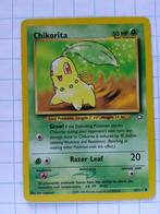 chikorita 54/111 Pokémon Neo Genesis 2000 wotc, Nieuw, Ophalen of Verzenden, Losse kaart