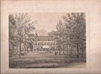 Nieuw-Amelisweerd Litho P.J. Lutgers ca. 1869, Ophalen of Verzenden
