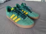 Adidas VL Court 3.0 groen/geel mt 44 ZGAN, Overige kleuren, Ophalen of Verzenden, Adidas, Sneakers of Gympen