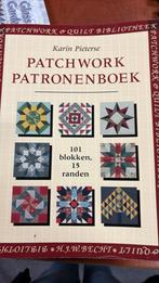 Karin Pieterse - Patchwork patronenboek, Ophalen of Verzenden, Zo goed als nieuw, Karin Pieterse, Borduren en Naaien