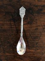 Verzilverd vintage lepeltje met provinciewapen van Groningen, Antiek en Kunst, Verzenden