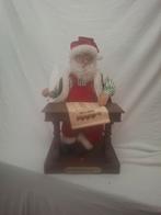 Vintage kerstman achter buro, Diversen, Kerst, Ophalen of Verzenden