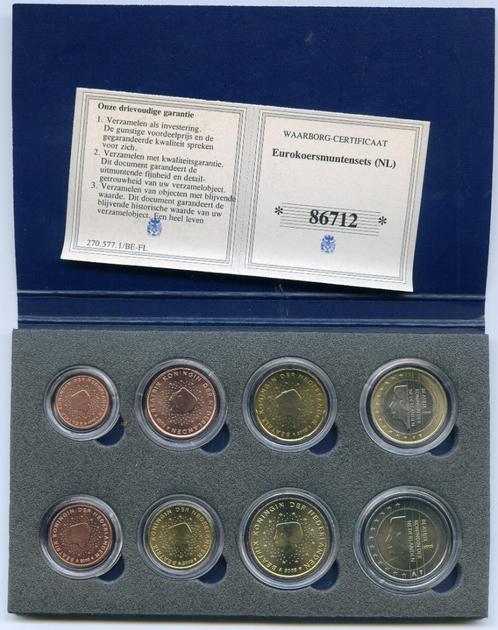 UNC set Nederland - Blister met Muntcapsules - Diverse Jaren, Postzegels en Munten, Munten | Europa | Euromunten, Setje, Overige waardes