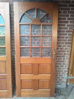 Stompe binnendeur 201,5x88 cm Vintage, Doe-het-zelf en Verbouw, Deuren en Horren, Ophalen, Gebruikt, Binnendeur, 200 tot 215 cm