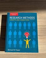Research Methods, Ophalen of Verzenden, Zo goed als nieuw, Overige uitgevers, Nederlands