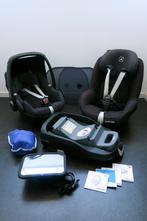 Maxi-Cosi Pebble + Pearl autostoelen en FamilyFix-onderstel, Ophalen, Gebruikt, 0 t/m 18 kg, Verstelbare rugleuning