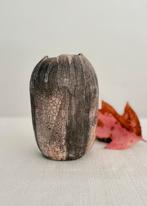 Japanse Raku vaas | studio pottery | nieuwstaat | ikebana, Antiek en Kunst, Ophalen of Verzenden