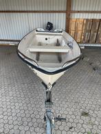 Polyester visboot, Watersport en Boten, Vis- en Consoleboten, Ophalen, Tot 10 pk, Zo goed als nieuw, 3 tot 6 meter