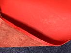 Rood en zwart leer voor bijv buddysit, Fietsen en Brommers, Ophalen of Verzenden, Gebruikt