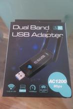 Nieuwe USB dual band wifi adapter, Computers en Software, Netwerkkaarten, Ophalen, Nieuw, Extern