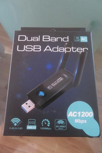 Nieuwe USB dual band wifi adapter beschikbaar voor biedingen