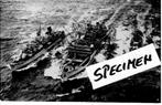 '61-'62 NAVO oefening Sharp Fall Five HrMs Groningen bunkert, Verzamelen, Gebruikt, Motorboot, Kaart, Foto of Prent, Verzenden