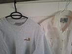 Carhartt trui lichtgrijs M en overblouse S, Ophalen of Verzenden, Zo goed als nieuw