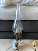 Brocante wandlampje met roosje, Antiek en Kunst, Curiosa en Brocante, Ophalen of Verzenden