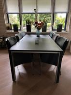 Leolux eettafel Izaki, uitschuifbaar, 200 cm of meer, Zo goed als nieuw, Rechthoekig, 50 tot 100 cm