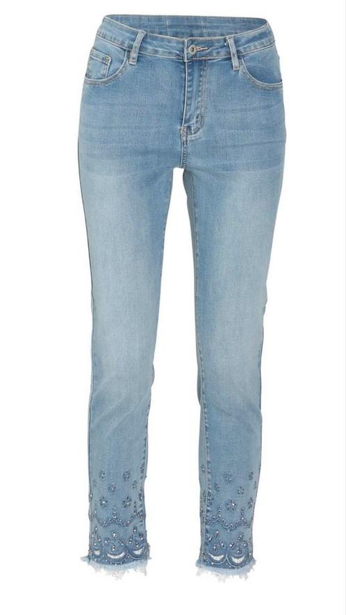 slim fit jeans blauw, Kleding | Dames, Spijkerbroeken en Jeans, Zo goed als nieuw, W33 - W36 (confectie 42/44), Blauw, Verzenden