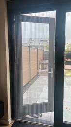 Plisse hordeur antraciet, Ophalen, Zo goed als nieuw, Hordeur, 215 cm of meer