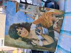 Zigeunervrouw  schilderij, Antiek en Kunst, Ophalen of Verzenden
