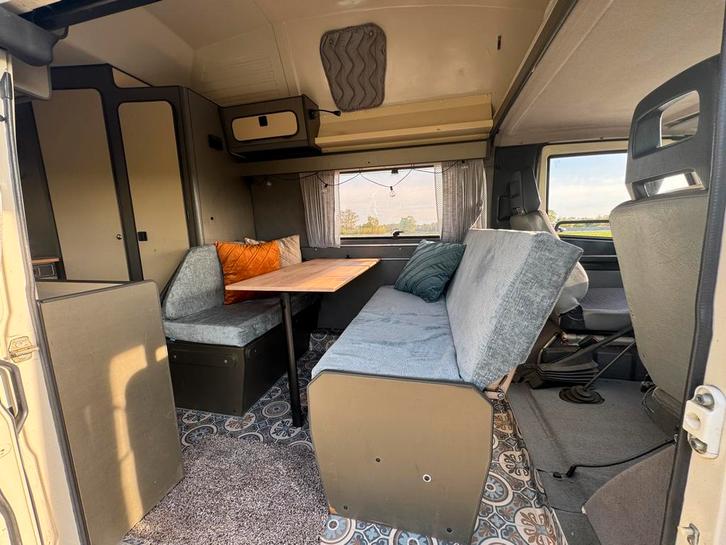 Mercedes MB100D camper, Caravans en Kamperen, Campers, Particulier, Buscamper of Camperbus, Mercedes-Benz, Mercedes, Diesel, Handgeschakeld