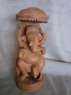 Houten beeld Hindoe "Ganesha", Antiek en Kunst, Ophalen of Verzenden