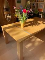 Mooie robuuste houten eettafel, Huis en Inrichting, Ophalen, Gebruikt, 100 tot 150 cm, Eikenhout