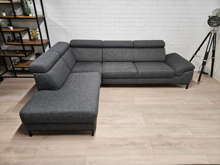 Montel Modena Hoekbank | GRATIS LEVERING, Huis en Inrichting, Banken | Bankstellen, Zo goed als nieuw, Vierpersoons of meer, 150 cm of meer