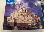 3d puzzel Saint mon michel, Ophalen of Verzenden, 500 t/m 1500 stukjes, Gebruikt, Rubik's of 3D-puzzel