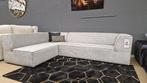 Direct ophalen | Velvet Hoekbank | Showroom Utrecht, Nieuw, 300 cm of meer, Modern, Vaste zittingen, velvet, 150 cm of meer