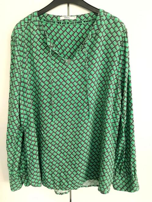 Mooie Cecil blouse in nieuwstaat,  maat L, Kleding | Dames, Blouses en Tunieken, Nieuw, Maat 42/44 (L), Groen, Ophalen of Verzenden