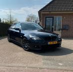 BMW 535d E60 LCI 286pk Origineel NL Zeer nette staat, Auto's, BMW, Automaat, Beige, 2000 kg, Zwart