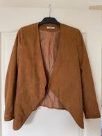 Suede look jasje, maat S, merk Oxana, Bruin, Verzenden, Oxana, Zo goed als nieuw