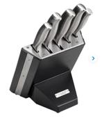 Diamant Sabatier Riyouri Messenblok 5-delig Zwart, Huis en Inrichting, Keuken | Bestek, Ophalen, Nieuw, Rvs of Chroom, Bestekset