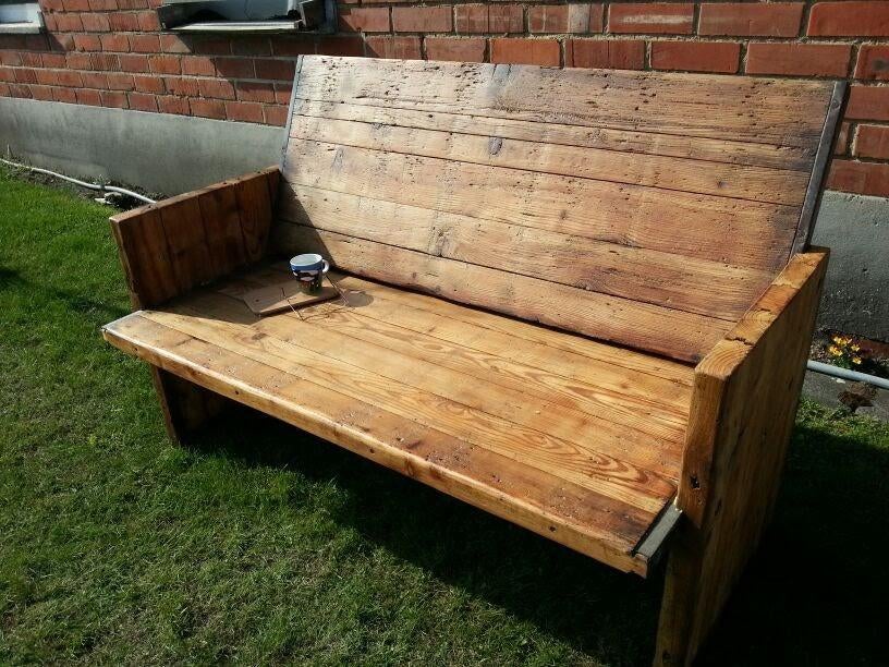 Grenen Steenschottem - Robuust en Veelzijdig, Gebruikt, 25 tot 50 mm, Ophalen of Verzenden, Plank