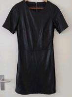 Leren damesjurkje, Kleding | Dames, Zwart, Ophalen of Verzenden, Zo goed als nieuw, Maat 36 (S)