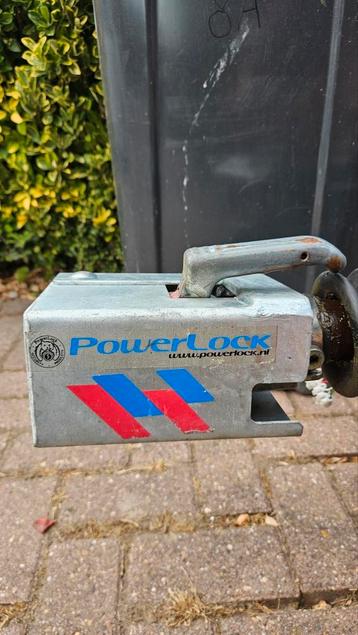 Powerlock disselslot met slot caravan aanhanger vouwwagen beschikbaar voor biedingen
