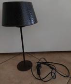 Bruine Schemerlamp, Gebruikt, Ophalen of Verzenden, Metaal, Modern