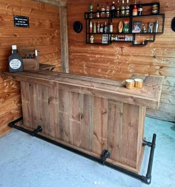 Bar Party XL - Dark Oak beschikbaar voor biedingen