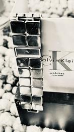 Vintage Calvin Klein horloge, Ophalen, Zo goed als nieuw, Staal, Overige merken