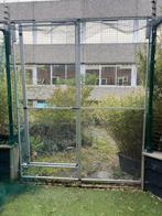 hekwerk met deur, Dieren en Toebehoren, Hondenhokken, Ophalen, Hondenkennel, 110 cm of meer, 100 cm of meer