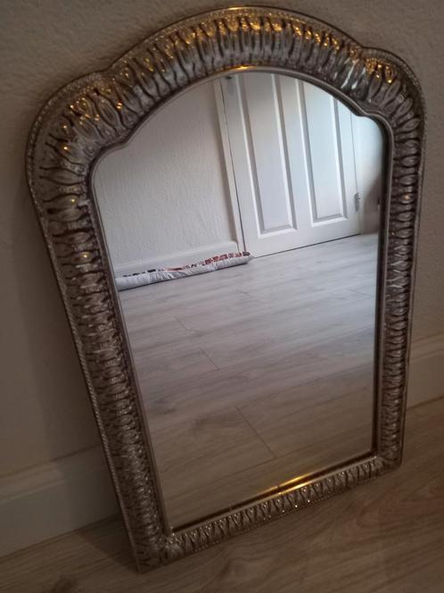 Oosterse spiegel/metaal, Huis en Inrichting, Woonaccessoires | Spiegels, Zo goed als nieuw, Minder dan 50 cm, Minder dan 100 cm