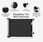 Oprolbaar Traphekje 150cm, Kinderen en Baby's, Traphekjes, Overige materialen, Gebruikt, Oprolhekje, Ophalen of Verzenden