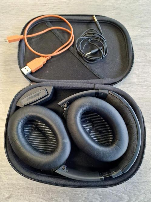 Bose QC 35 Noise canceling headphone zwart., Audio, Tv en Foto, Koptelefoons, Gebruikt, Ophalen of Verzenden