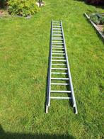 Aluminium ladder, 2 delig, Gebruikt, Opvouwbaar of Inschuifbaar, 4 meter of meer, Ophalen