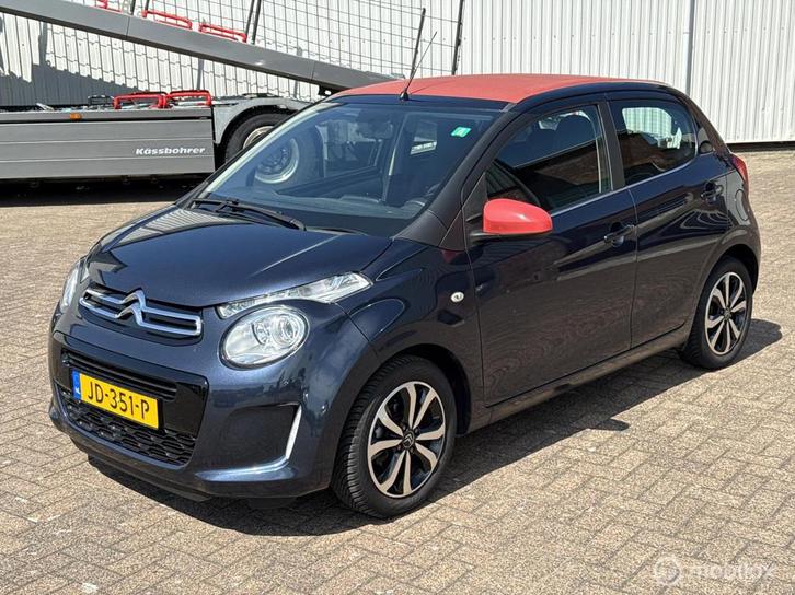 Citroen C1 1.0 VTi Airscape Shine CABRIO AUTOMAAT AIRCO 1eig, Auto's, Citroën, Bedrijf, Te koop, C1, ABS, Achteruitrijcamera, Airbags