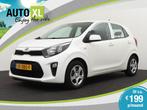 Kia Picanto 1.0 CVVT EconomyPlusLine Bluetooth Airco, Voorwielaandrijving, Gebruikt, 4 stoelen, Wit